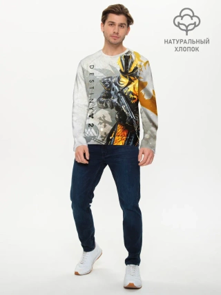 Мужской лонгслив базовый / DESTINY, WARLOCK
