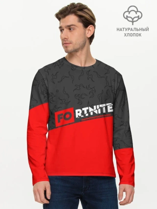 Мужской лонгслив базовый / Fortnite