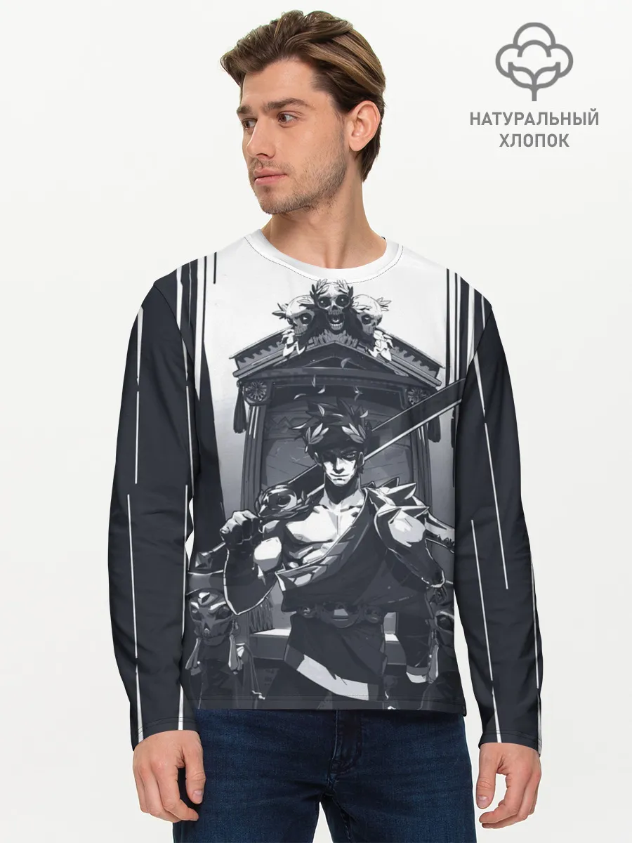 Мужской лонгслив базовый / Hades | Zagreus