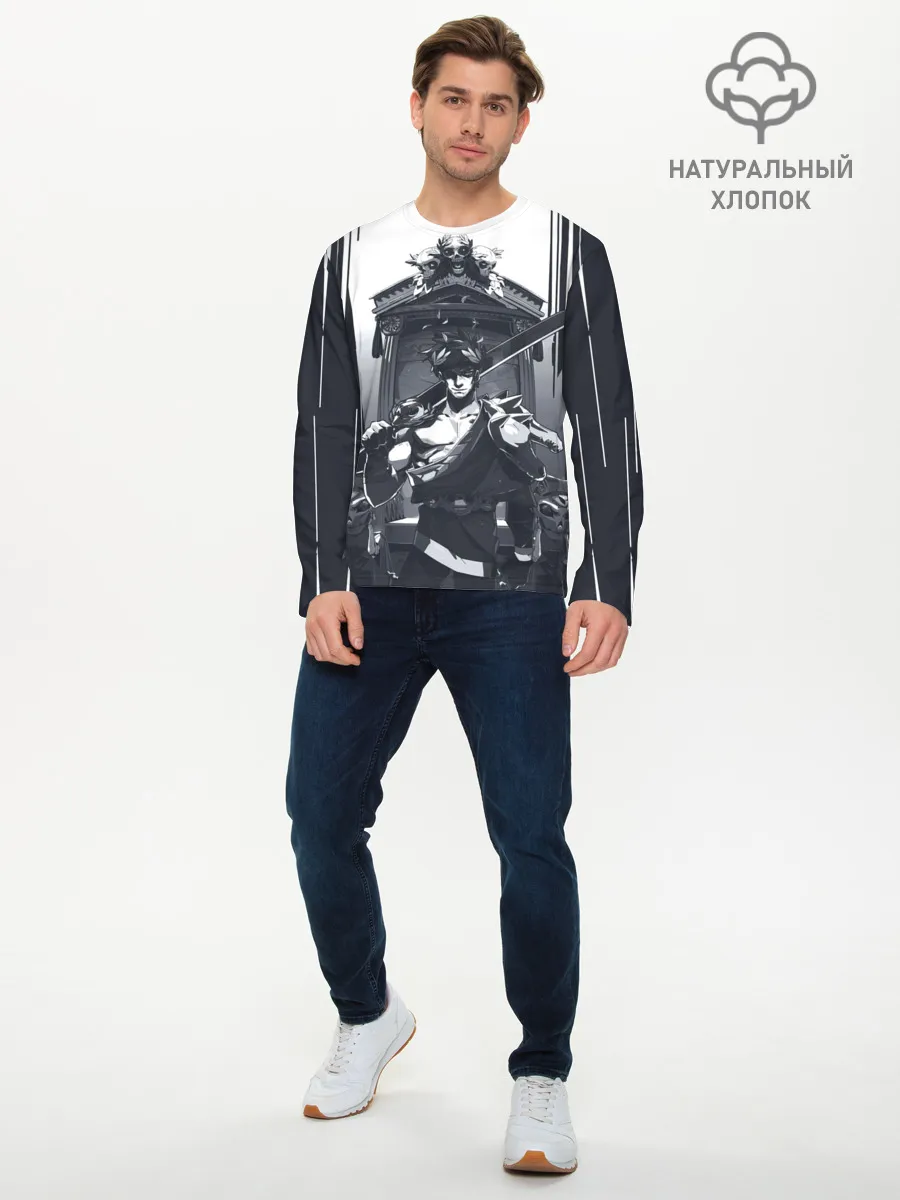 Мужской лонгслив базовый / Hades | Zagreus