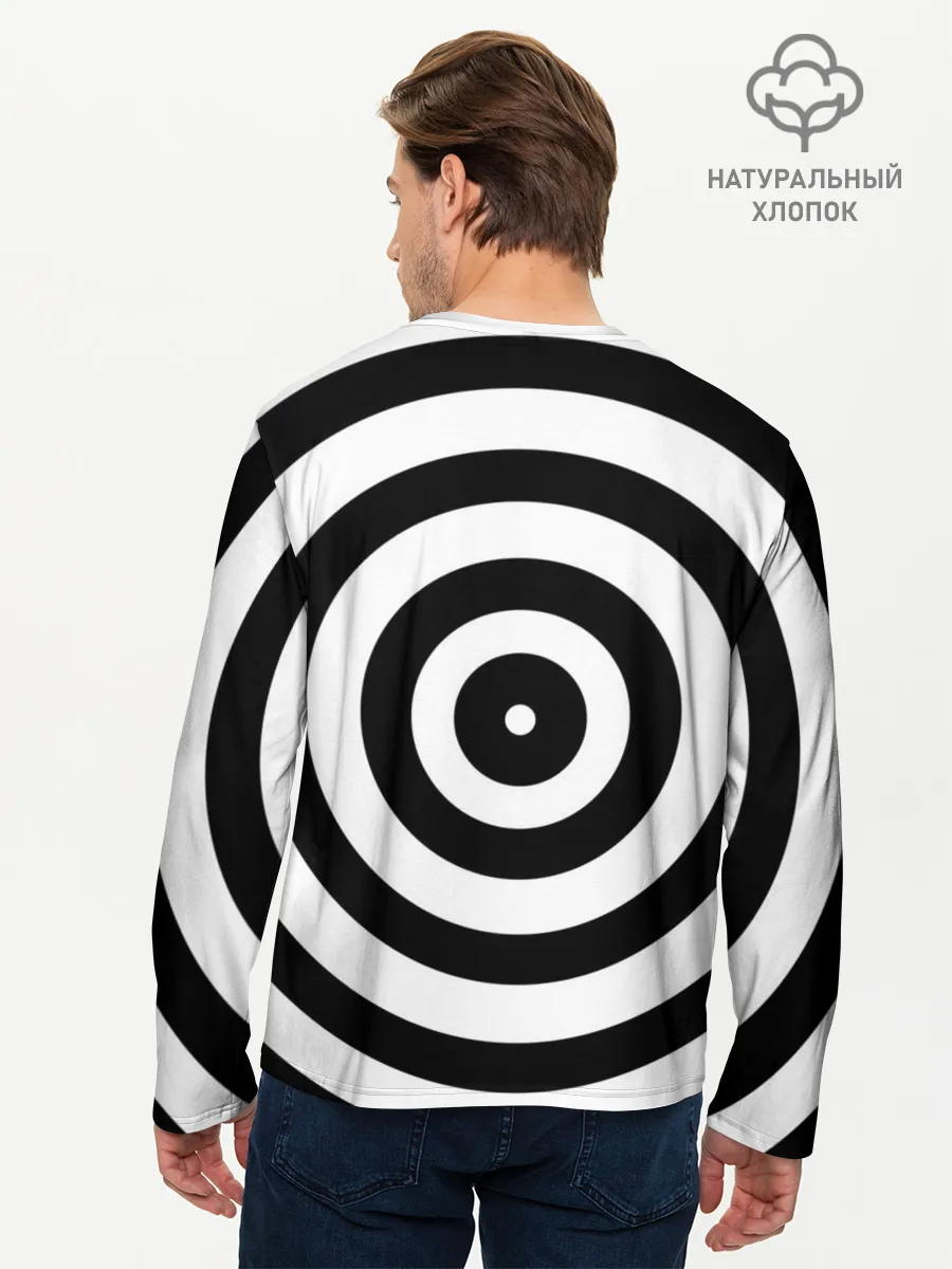 Мужской лонгслив базовый / Узор Академия Амбрелла