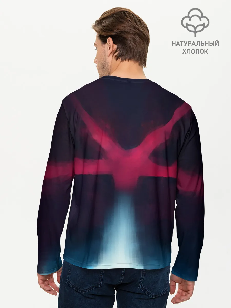 Мужской лонгслив базовый / Kirito спиной