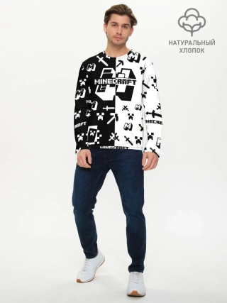 Мужской лонгслив базовый / Minecraft