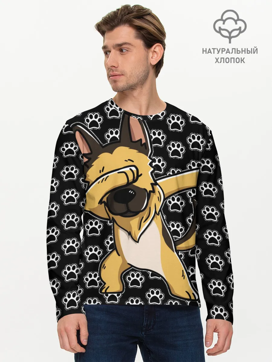 Мужской лонгслив базовый / DAB DOG
