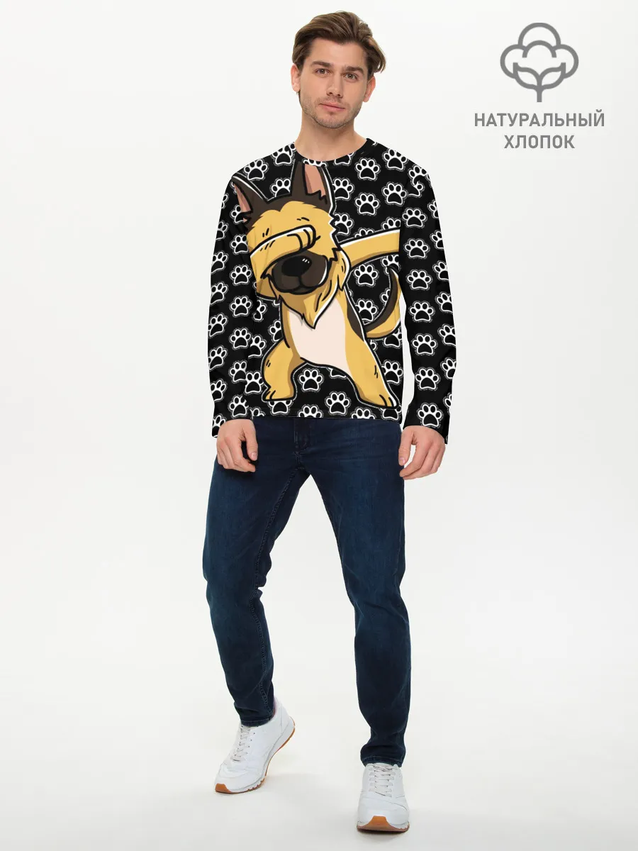 Мужской лонгслив базовый / DAB DOG