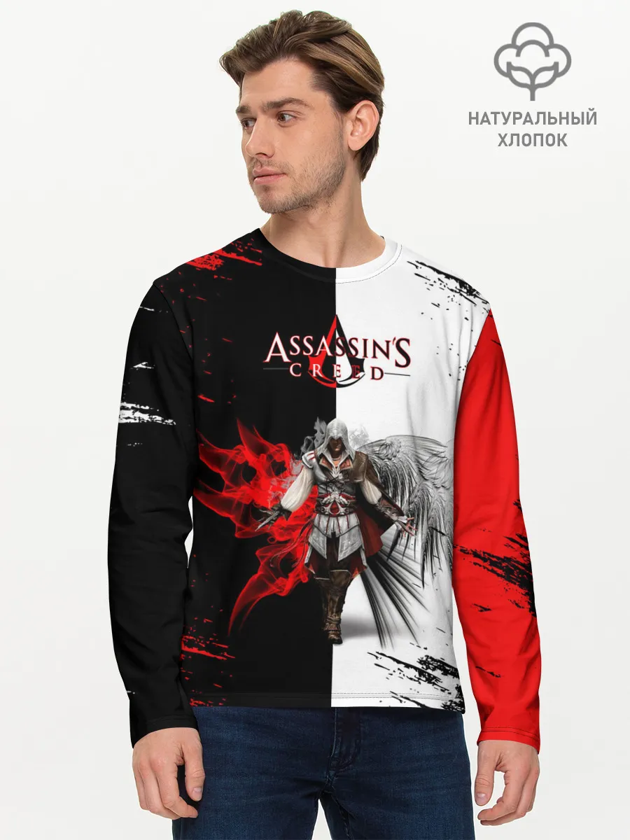 Мужской лонгслив базовый / ASSASSINS CREED