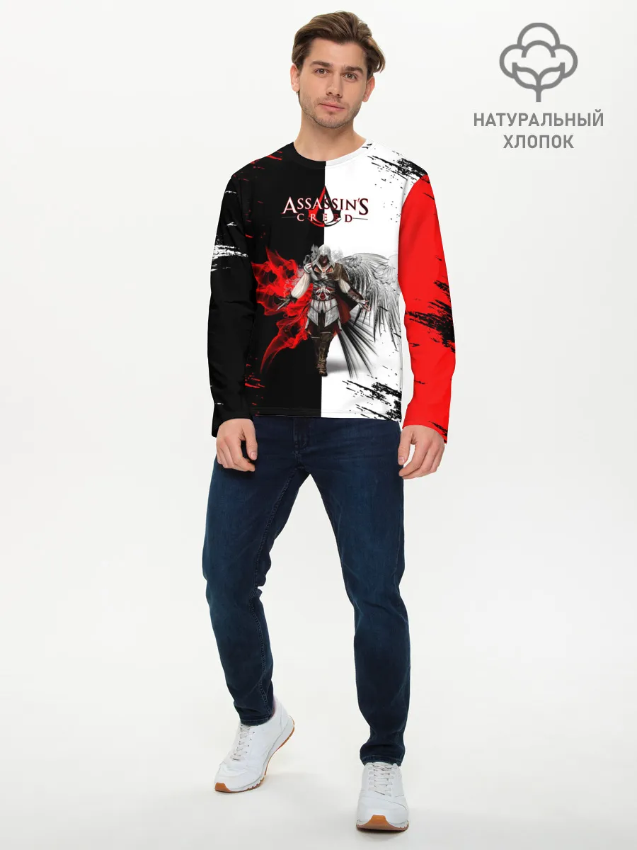 Мужской лонгслив базовый / ASSASSINS CREED