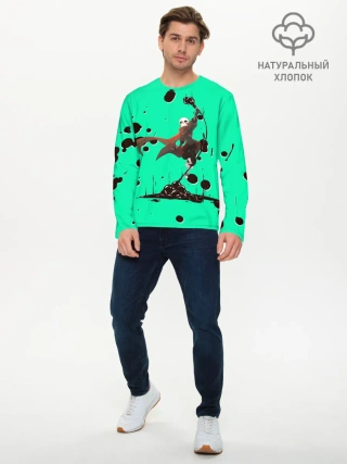 Мужской лонгслив базовый / Undertale