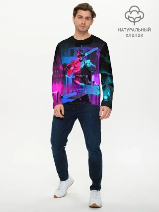 Мужской лонгслив базовый / Hades Game