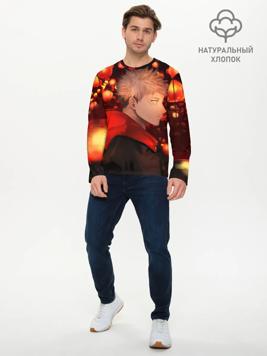 Мужской лонгслив базовый / Итадори