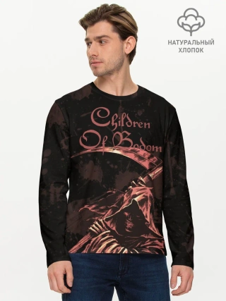 Мужской лонгслив базовый / Children of Bodom | Reaper