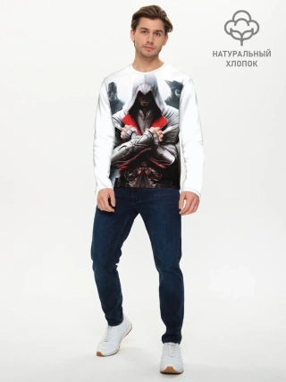 Мужской лонгслив базовый / Assassin’s Brotherhood