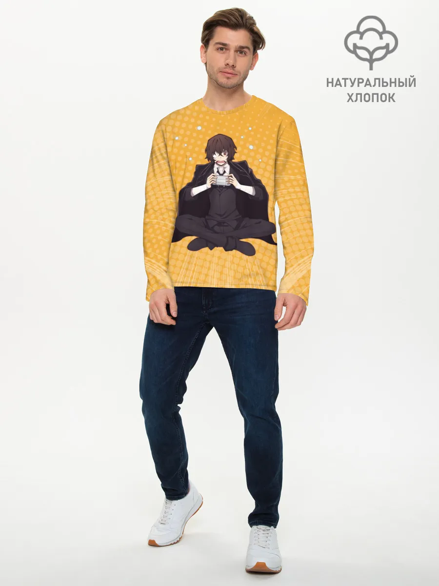 Мужской лонгслив базовый / Дазай