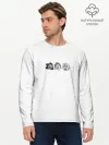 Мужской лонгслив базовый / герои аниме