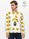 Мужской лонгслив базовый / Animal crossing - Isabelle