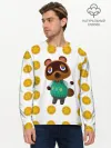 Мужской лонгслив базовый / Animal crossing - Nook