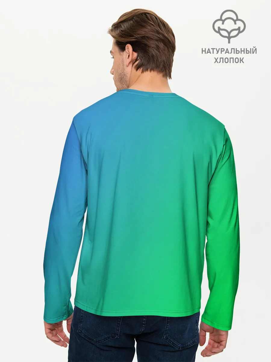 Мужской лонгслив базовый / Сайтама | One Punch Man