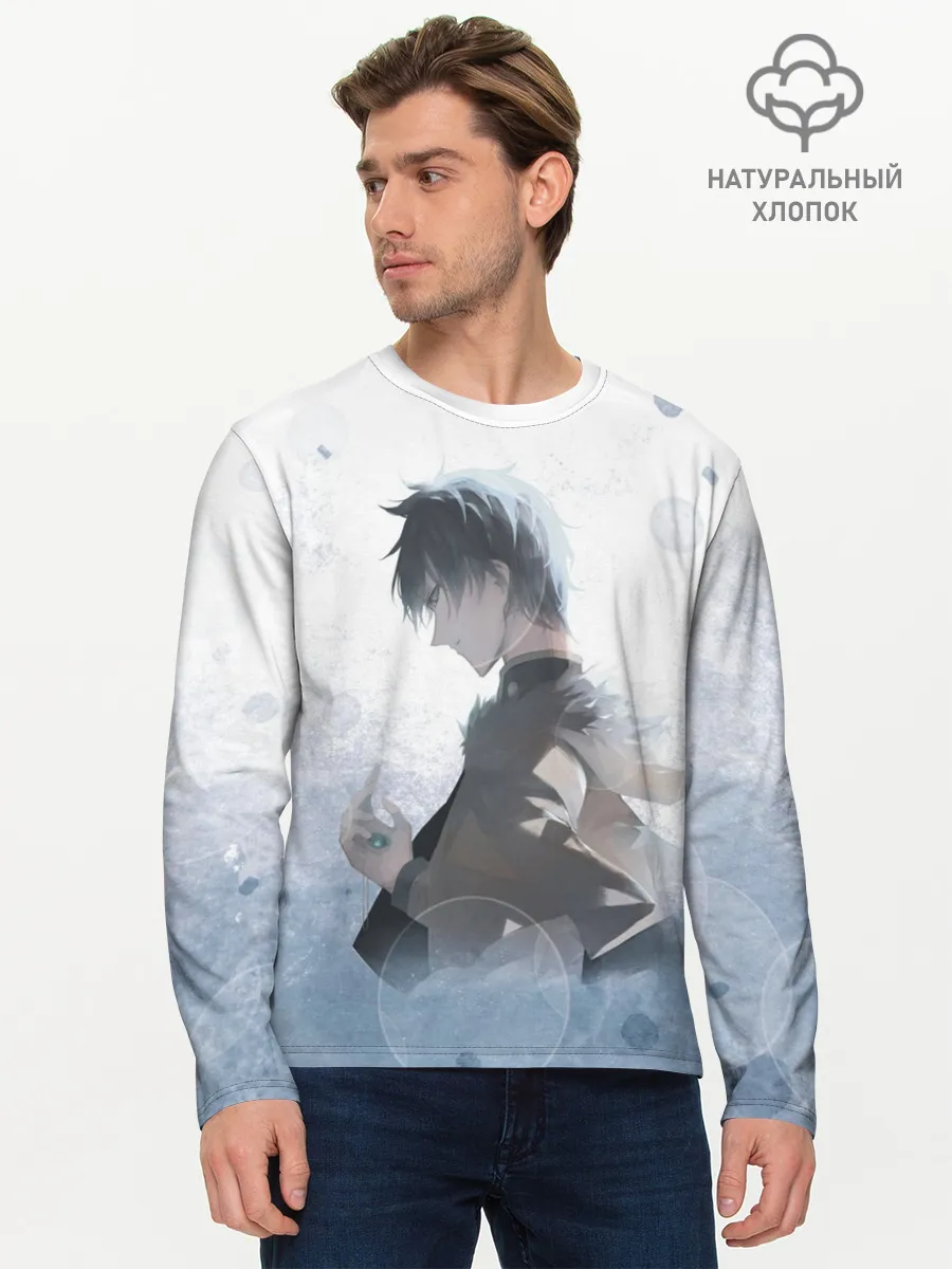 Мужской лонгслив базовый / Yuno Black Clover