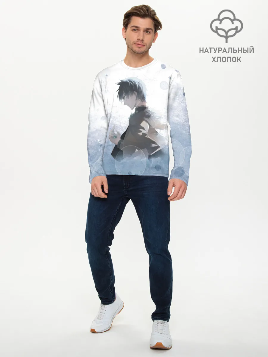 Мужской лонгслив базовый / Yuno Black Clover