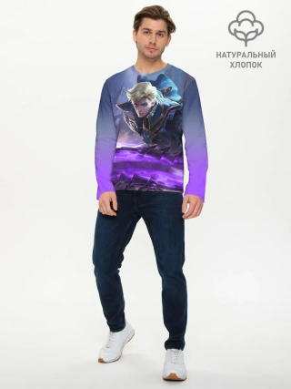 Мужской лонгслив базовый / Алукард - Mobile Legends