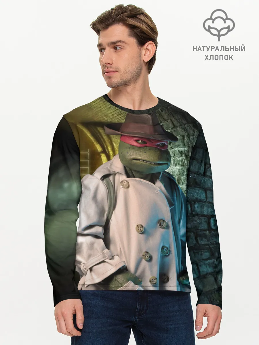 Мужской лонгслив базовый / Raph