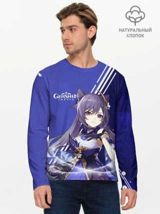 Мужской лонгслив базовый / Genshin Impact