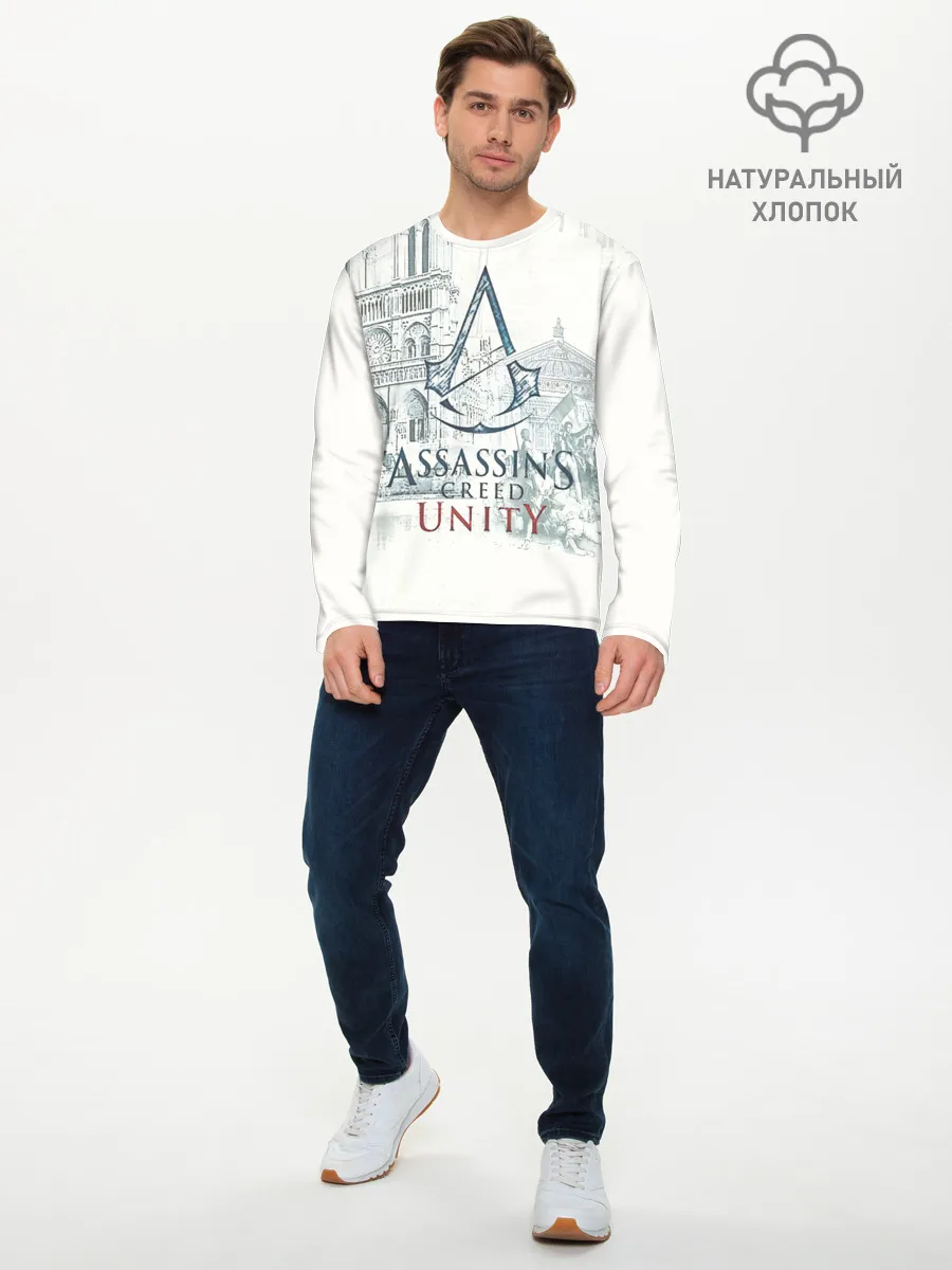 Мужской лонгслив базовый / Assassin’s Creed Unity