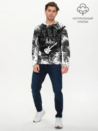 Мужской лонгслив базовый / The Beatles