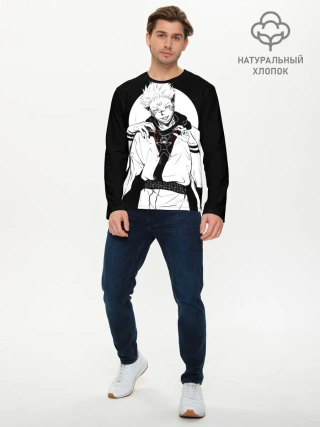 Мужской лонгслив базовый / Сукуна