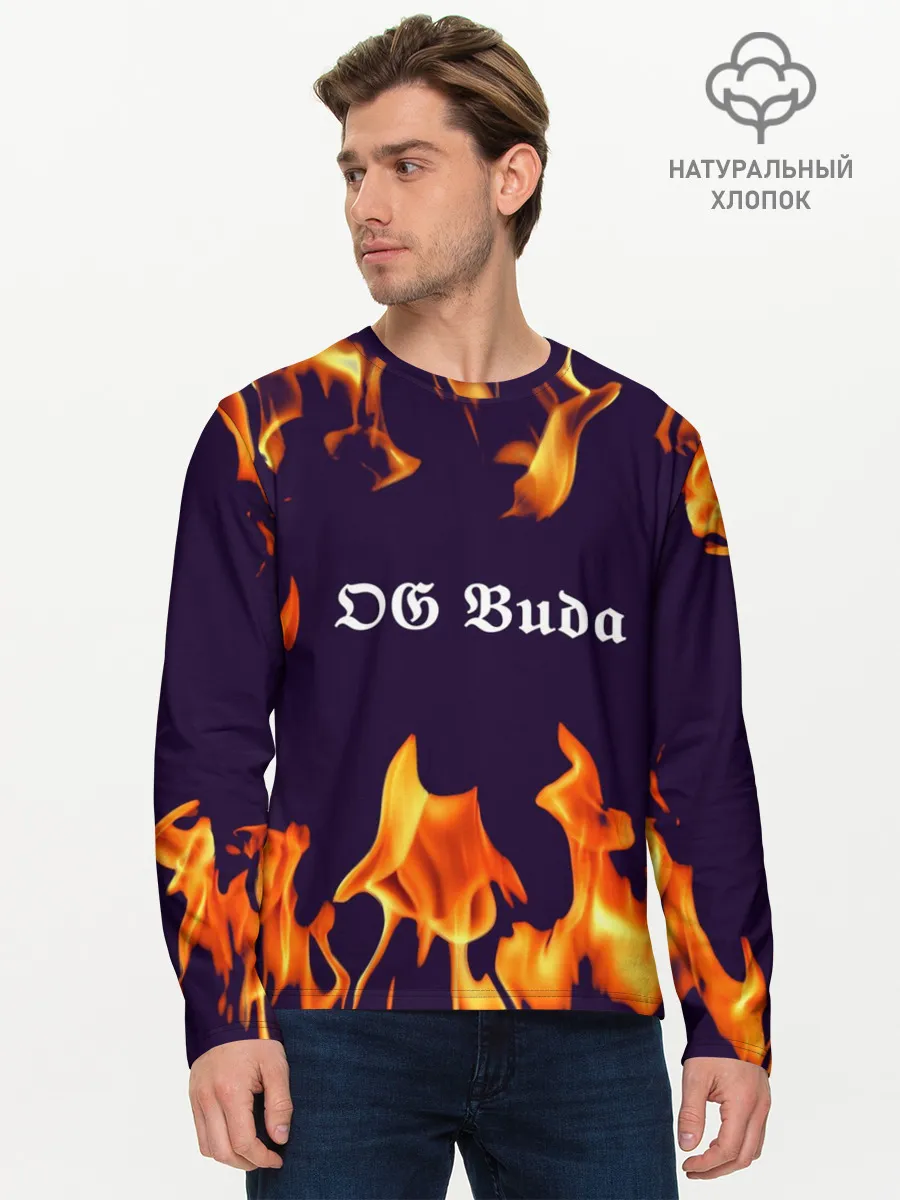 Мужской лонгслив базовый / OG Buda