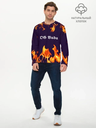 Мужской лонгслив базовый / OG Buda