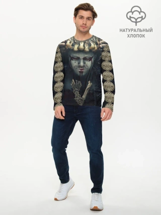Мужской лонгслив базовый / Викинги - Ивар