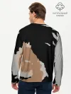 Мужской лонгслив базовый / Shiba Inu