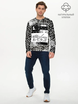Мужской лонгслив базовый / Обещанный Неверленд