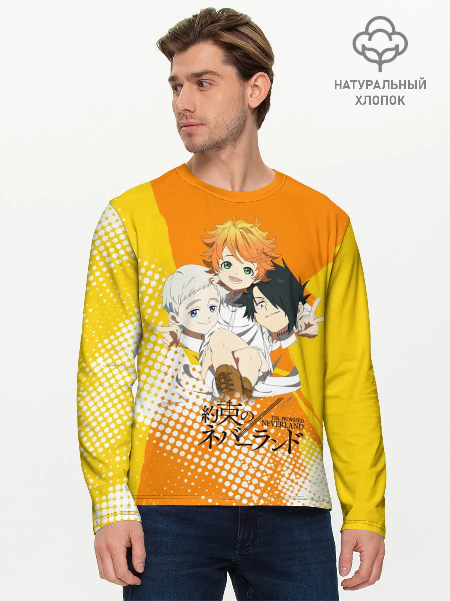 Мужской лонгслив базовый / Обещанный Неверленд