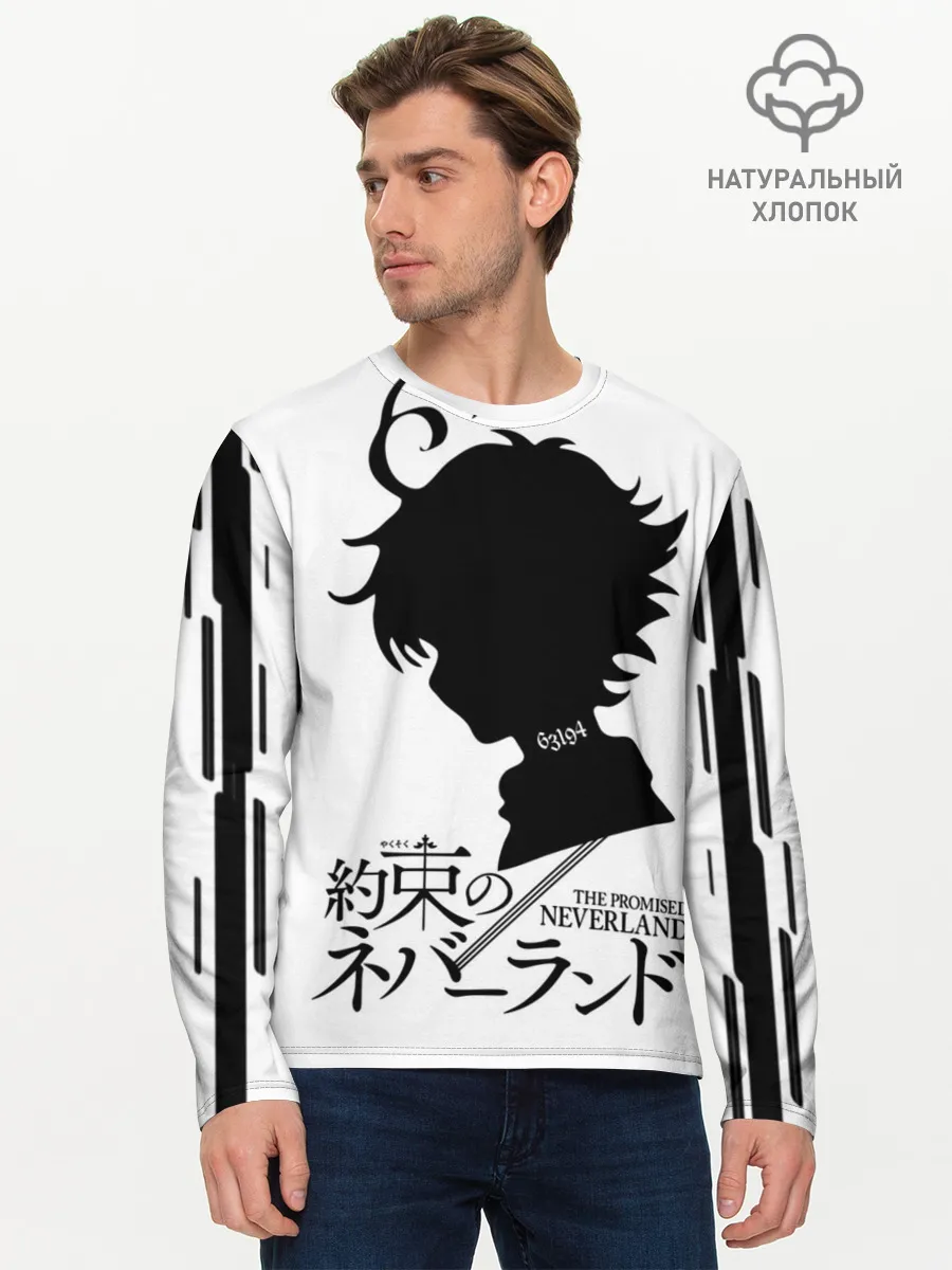 Мужской лонгслив базовый / Обещанный Неверленд - Эмма