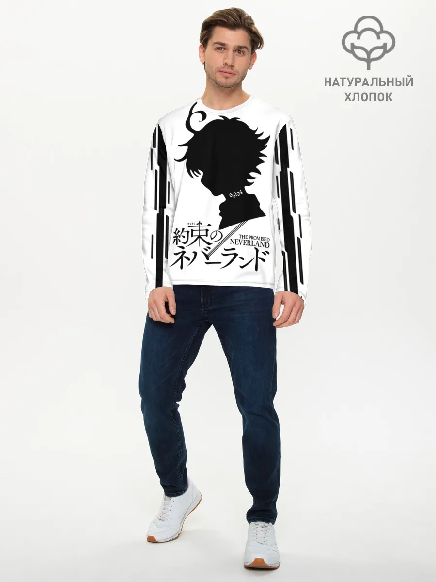 Мужской лонгслив базовый / Обещанный Неверленд - Эмма