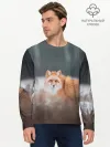 Мужской лонгслив базовый / Лиса