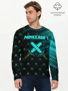 Мужской лонгслив базовый / Minecraft