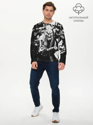 Мужской лонгслив базовый / Samurai | Ghost of Tsushima