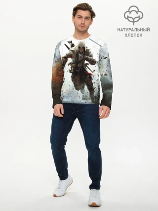 Мужской лонгслив базовый / Assassin’s Creed 3