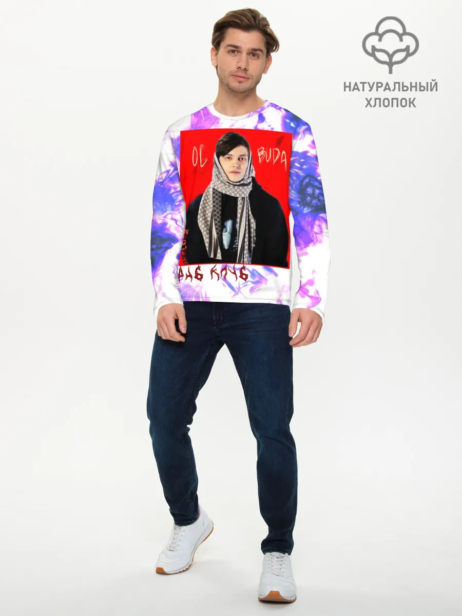 Мужской лонгслив базовый / OG Buda на блоке