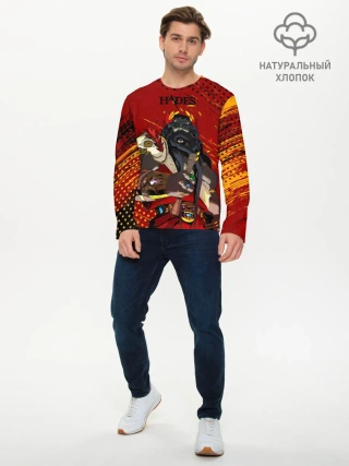 Мужской лонгслив базовый / Hades - Аид