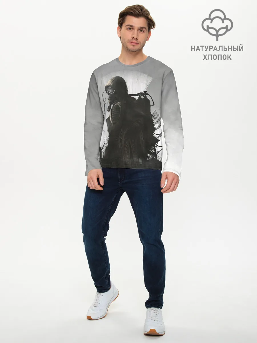 Мужской лонгслив базовый / Stalker