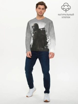 Мужской лонгслив базовый / Stalker