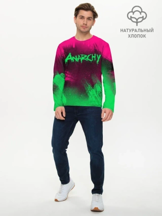 Мужской лонгслив базовый / CS GO | NEON REVOLUTION v2