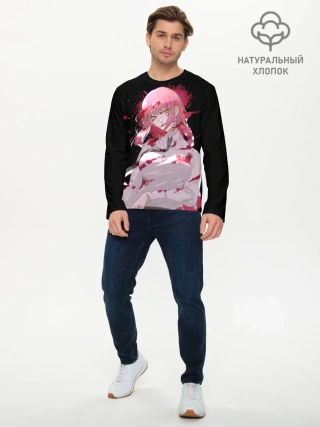 Мужской лонгслив базовый / Makima Chainsaw Man
