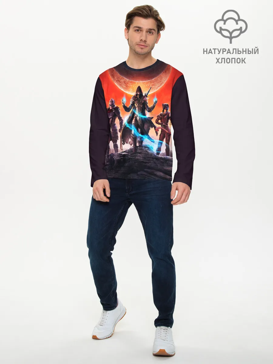 Мужской лонгслив базовый / THE ELDER SCROLLS