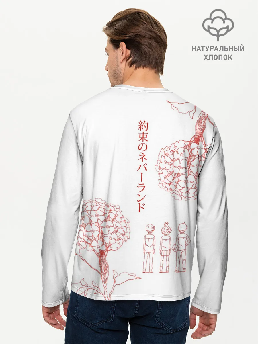 Мужской лонгслив базовый / Обещанный Неверленд