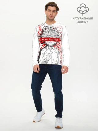 Мужской лонгслив базовый / Обещанный Неверленд